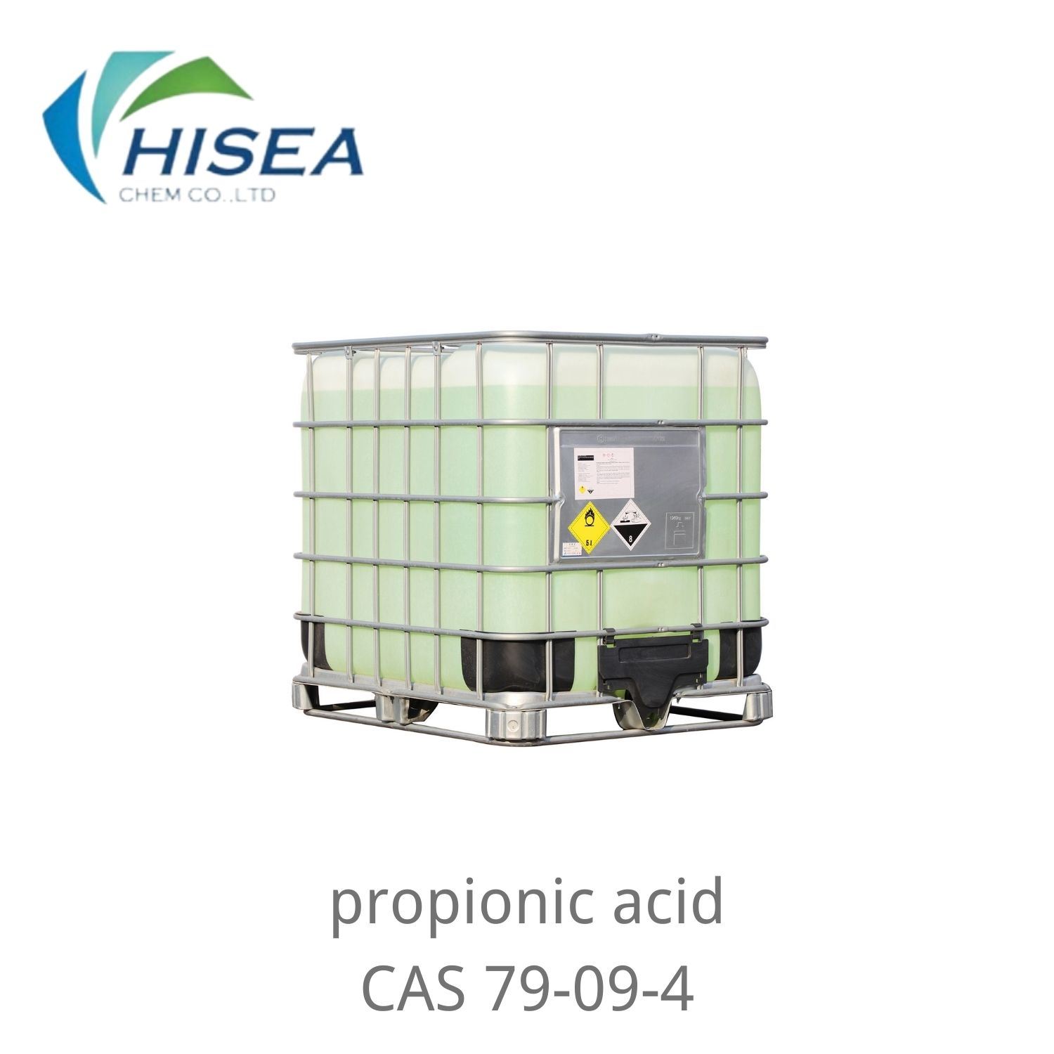 Ácido propiónico de China incoloro C3h6o2 transparente de alta pureza CAS No. 79-09-4 